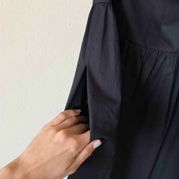 NWT Monica Nera Tessa Mini Black Dress Size S - Picture 9 of 9